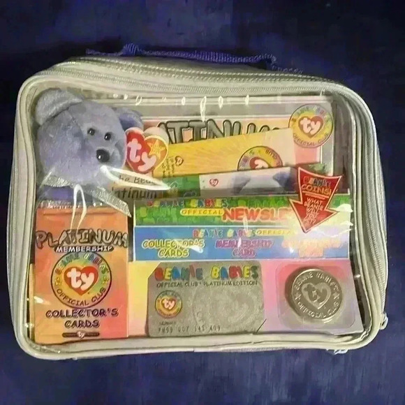 Ty Beanie Baby Platinum Clubby II membership kit, never opened - Picture 1 of 3